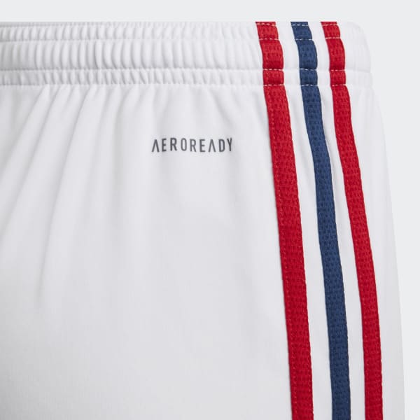 White Arsenal 21/22 Home Shorts
