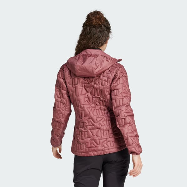 Bordeaux Giacca Terrex Xperior PrimaLoft Loose Fill Insulated Hooded