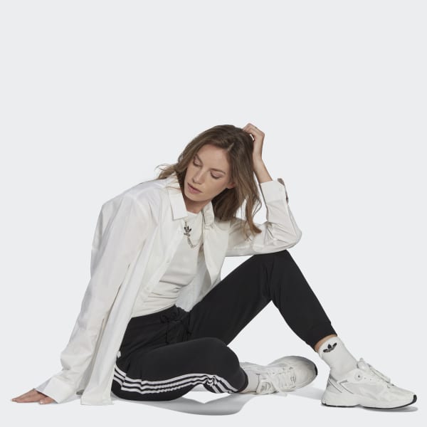 Originals superstar skinny joggers cuffed hot sale in black cw1275