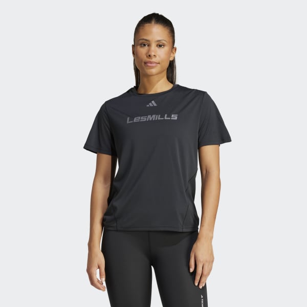 adidas トレーニングTシャツ Les_Mills_T_IX7983_db21_model.