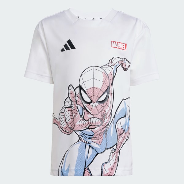 Adidas spiderman t shirt discount