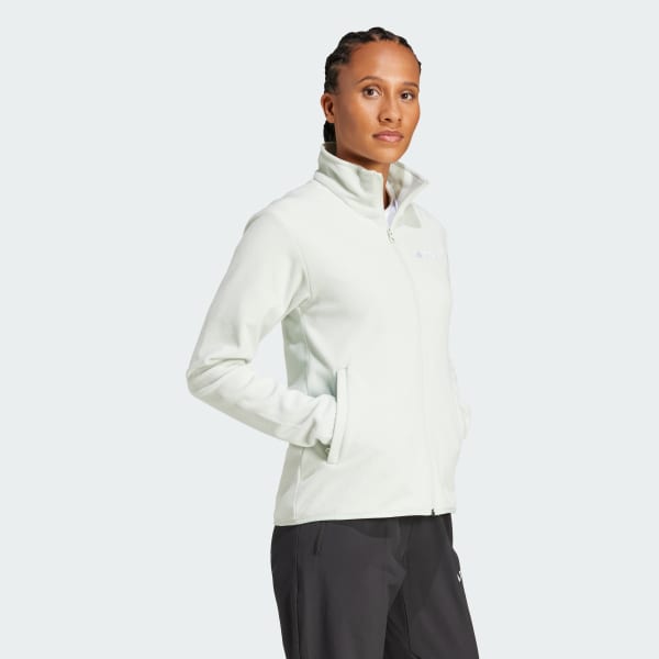Yesil Multi Essentials Full-Zip Fleece Fermuarlı Üst