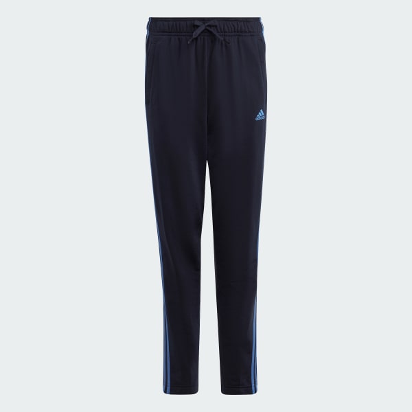 blauw Essentials 3-Stripes Trainingspak