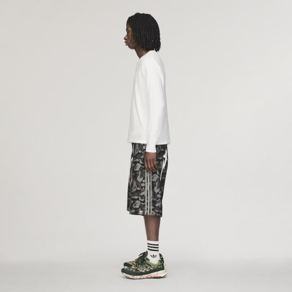 adidas SHARK DENIM JORTS BAPE® - Black | Free Shipping with
