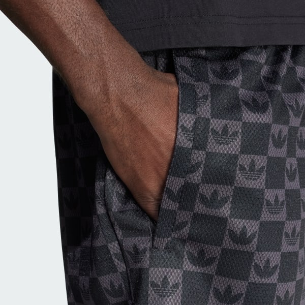 Monogram Regular Mesh Shorts