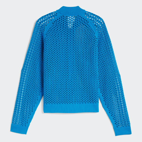 商品画像：CLOT Crochet Track Top - Azul adidas | adidas Brasil 3