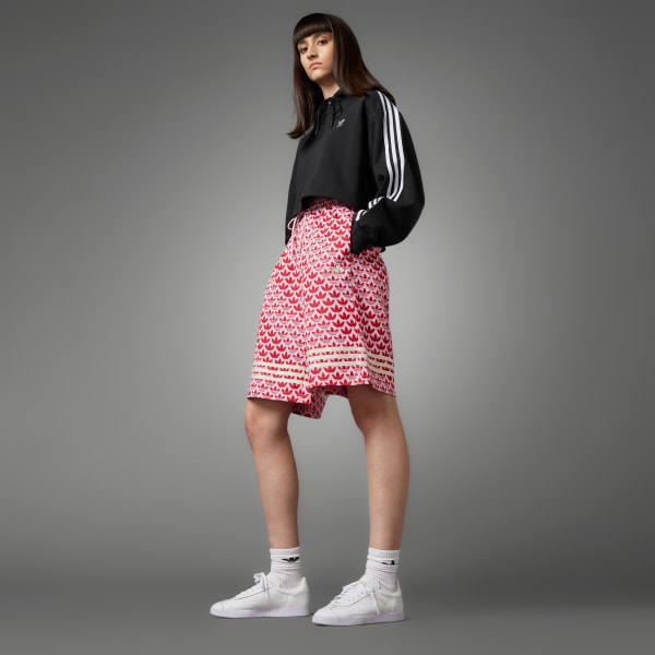 adidas Adicolor 70s BB Monogram Shorts - Pink | Women's Lifestyle ...