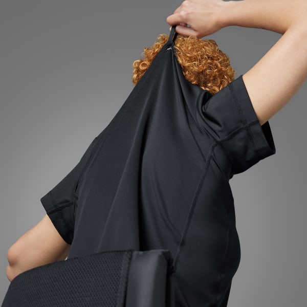 Preto T-shirt para Treino Adaptive