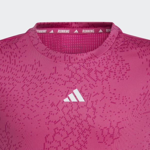 Rosa T-shirt AEROREADY 3-Stripes Allover Print