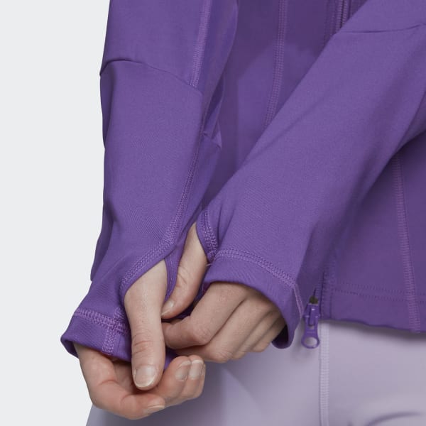 Fioletowy adidas by Stella McCartney TruePurpose Training Midlayer UG165