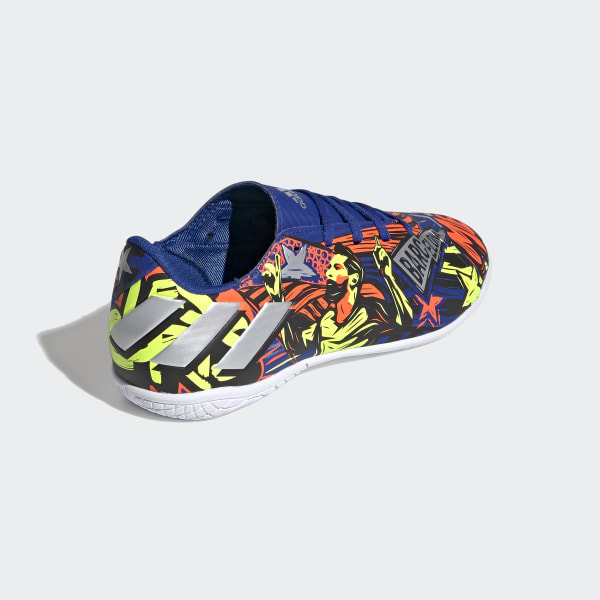 adidas Nemeziz Messi 19.4 Indoor Boots Blue adidas Australia