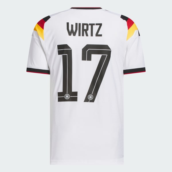 adidas Germany 26 Home Kimmich Authentic Jersey - White | Free