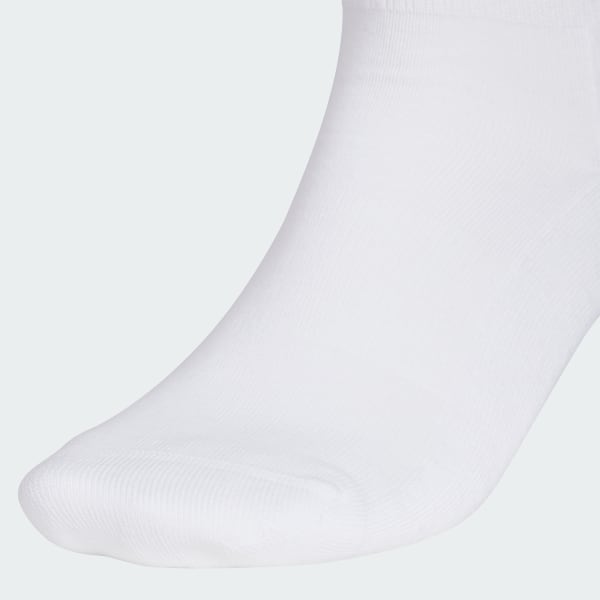White 3-STRIPES CREW SOCKS