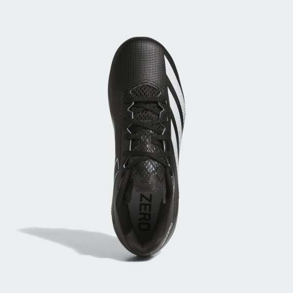 Svart Adizero Electric.2 American Football Sko med knotter
