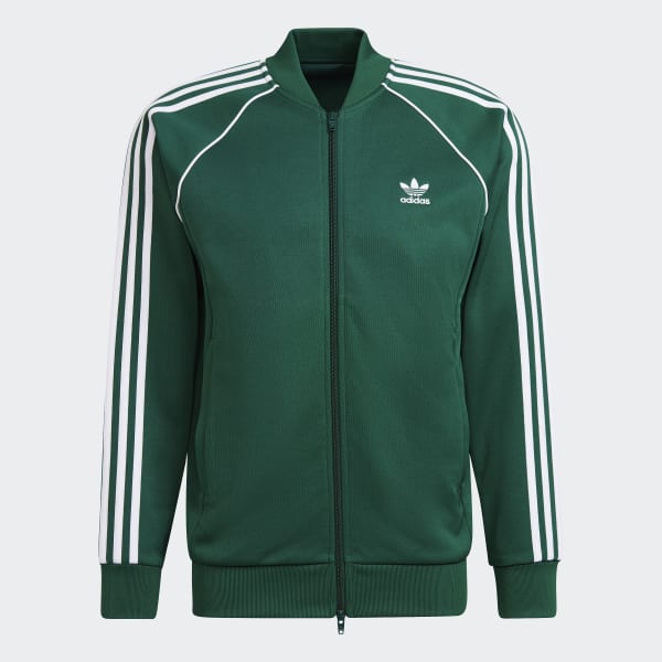 Zielony Adicolor Classics Primeblue SST Track Jacket
