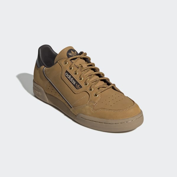 adidas Continental 80 Shoes - Brown 
