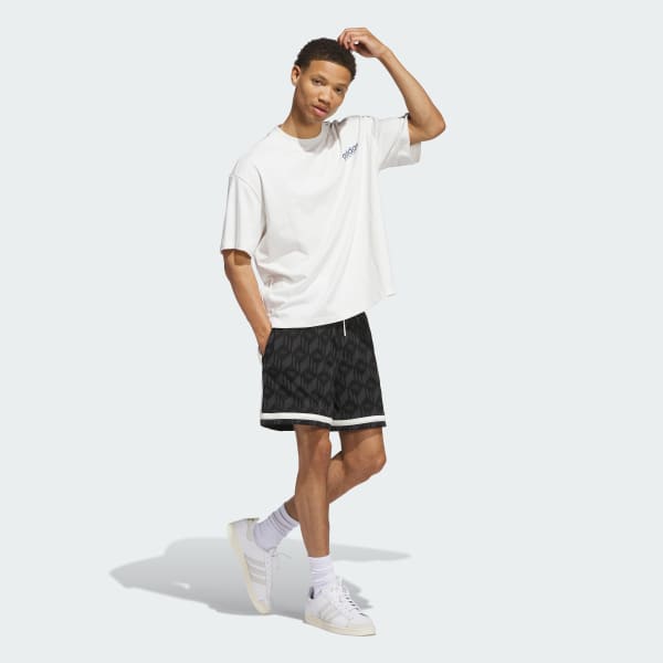 Blanc T-shirt graphique adidas Sport Design Studio Players