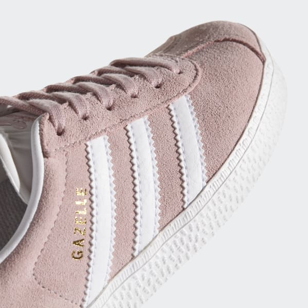 Legítimo estornudar collar Zapatillas Gazelle rosas y blancas para niña | adidas España