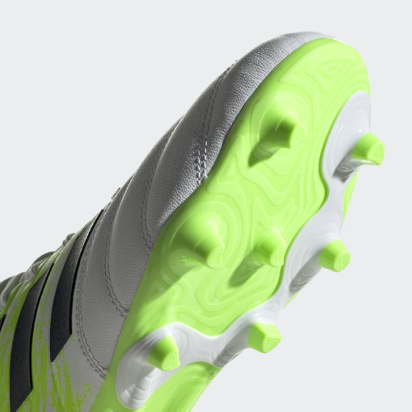 Adidas Copa 20.3 Firm Ground Adult Soccer Cleats G28553 - Cloud White / Core Black / Signal Green -Ball Sports Equipment Discount Store Copa 20.3 Firm Ground Boots White G28553 43 detail