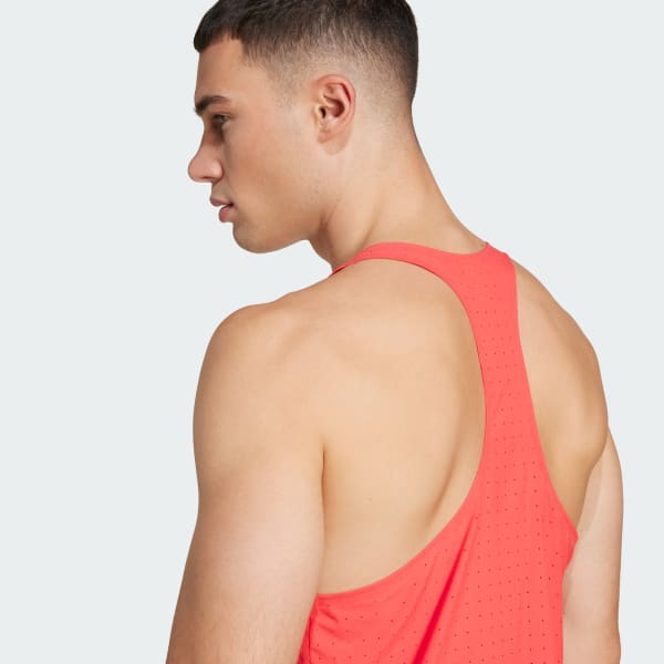 adidas adizero ROAD TO RECORDS シングレット adidas Adizero Road to Records Singlet - Green | Free