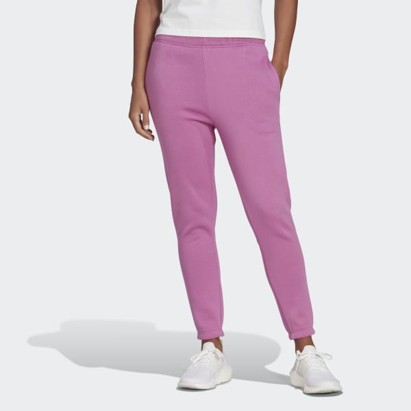 adidas Studio Lounge Regular Fit Lifestyle | Purple adidas Pants - | US Women\'s