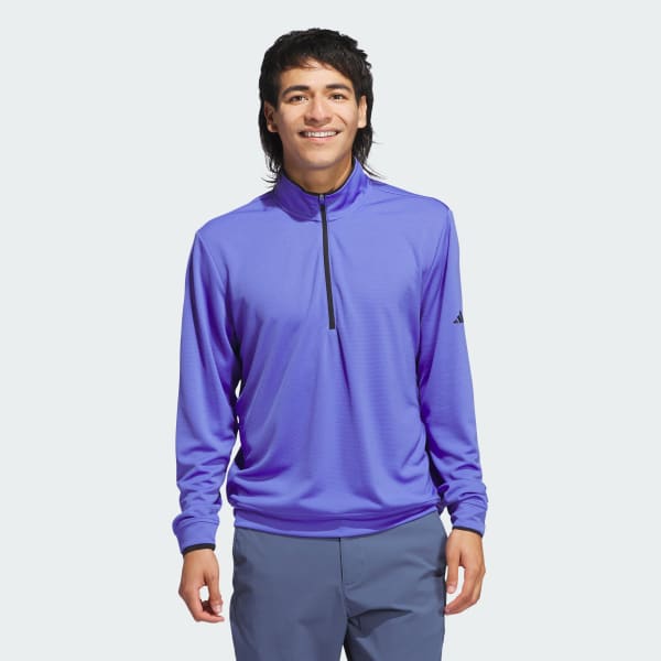 Blue Lightweight Half-Zip Top