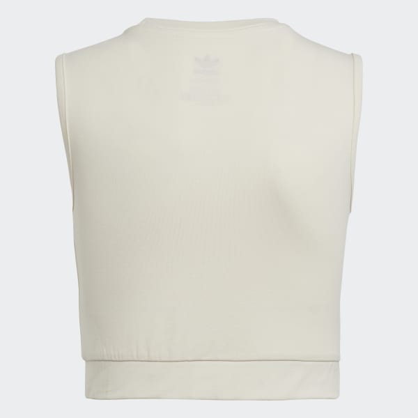 Blanco Camiseta corta sin mangas Graphic Print