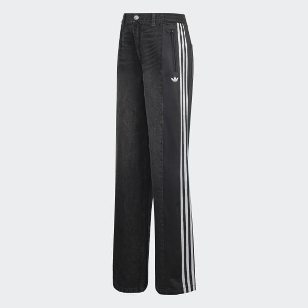 【新品タグ付】adidas DenimFirebird Pants 34inch adidas Adicolor Denim Firebird Pants - Black | Free Shipping with