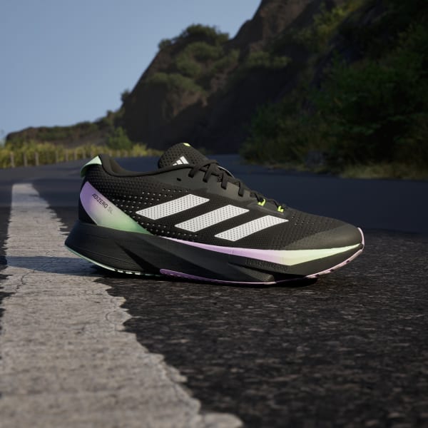 สีดำ ADIZERO SL