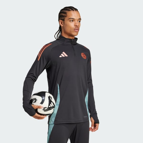 Svart FC Bayern Tiro 24 Treningsoverdel