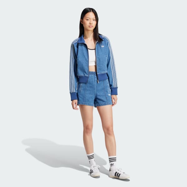 Blue Adicolor Denim Track Top