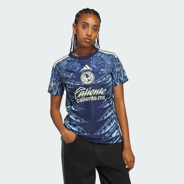 Azul Jersey Visitante Club América 25/26 para Mujer