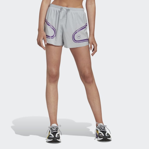 Szary adidas by Stella McCartney TruePace Running Shorts Z4301