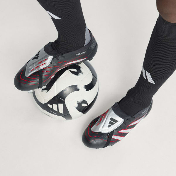 adidas Predator Obsidian Strike Fold-Over Tongue Firm Ground