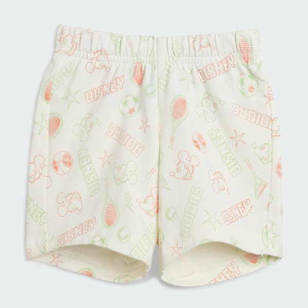 Verde Conjunto de shorts y camiseta para niños Disney Mickey Mouse