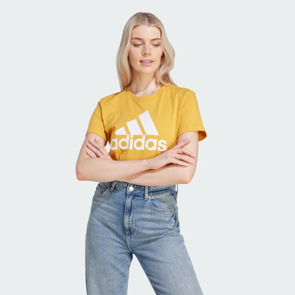 Yellow Essentials Logo T-Shirt