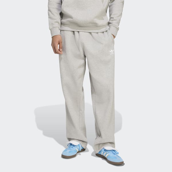 【関税込】adidas アディダス Essentials Rib Wide Joggers adidas Essentials Wide Rib Pants - Black | Free Shipping
