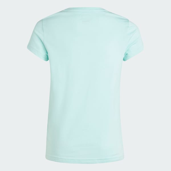 Turquesa Camiseta Algodão Essentials Big Logo