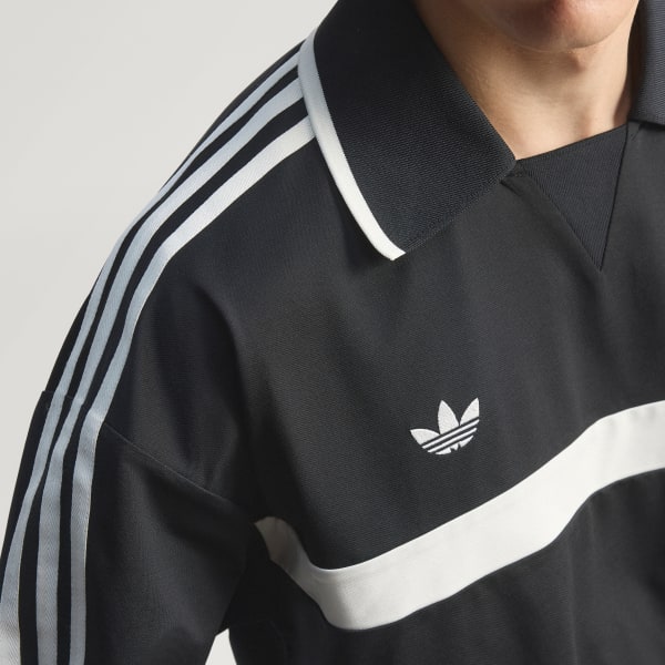 Black Originals Rugby Polo Shirt