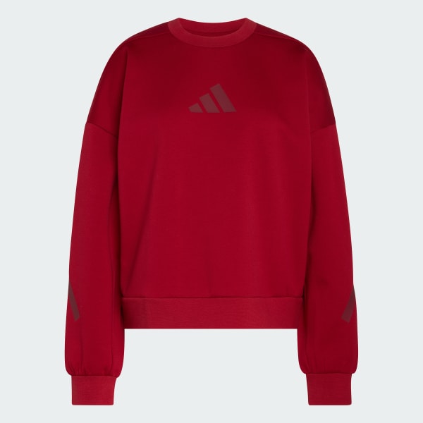 สีแดงเบอร์กันดี ADIDAS Z.N.E. เสื้อวอร์ม