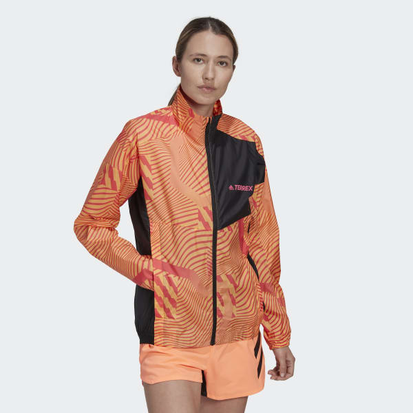 nachová Bunda Terrex Trail Running Printed Wind JMM06