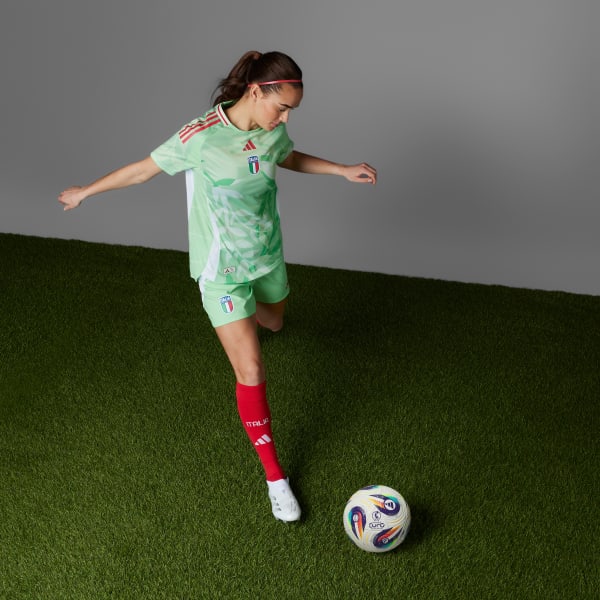 Green Italy 25 (Women's Team) Away Authentic Jersey