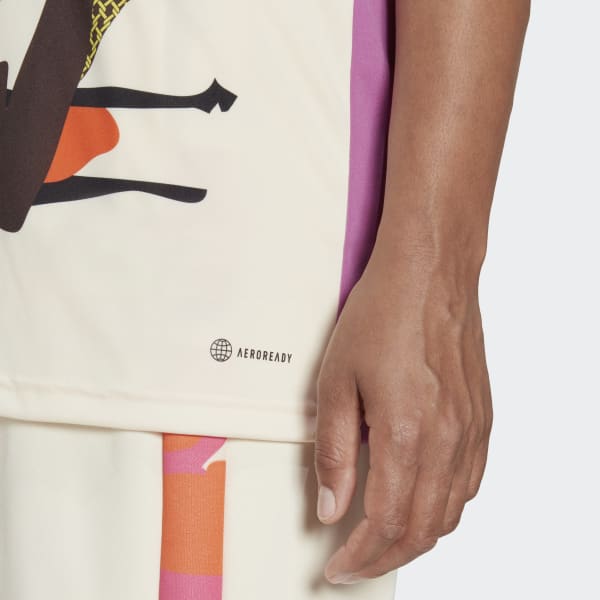 Beige Thebe Magugu Tiro Voetbalshirt (Grote Maat) ZJ766