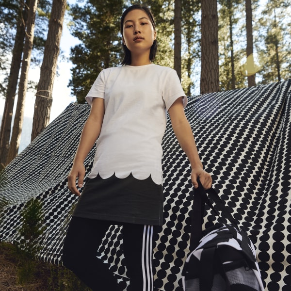 Adidas Sportswear Marimekko Kleid Weiss Adidas Deutschland