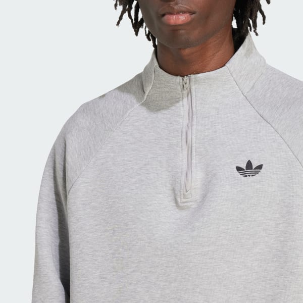 adidas Adicolor Spacer Drill Top - Grey | adidas India