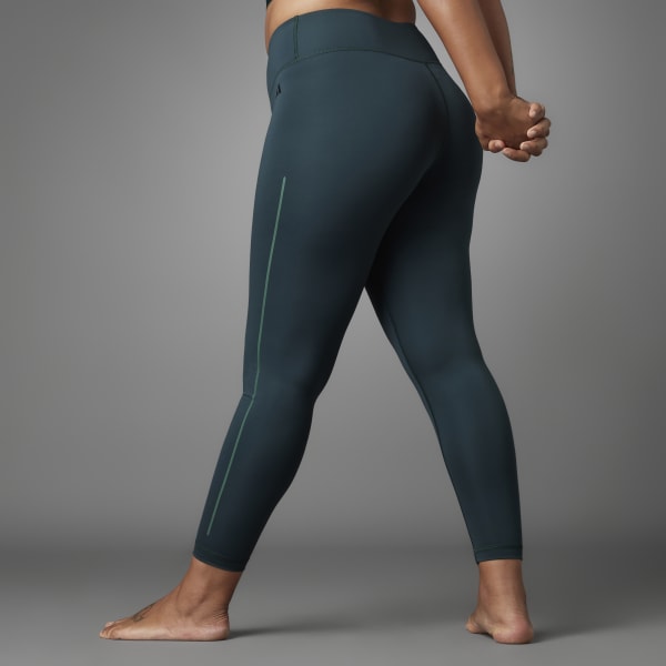 vert Legging 7/8 Authentic Balance Yoga (Grandes tailles)