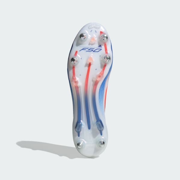 Blanco Botines F50 Elite Sin Cordones Terreno Blando