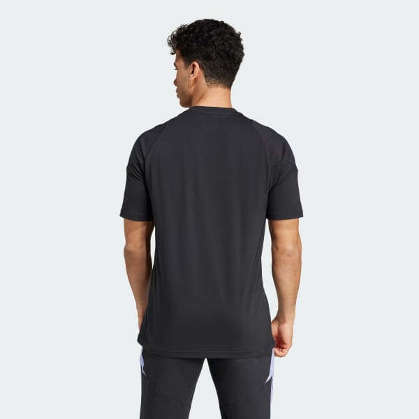 Preto T-shirt dos All Blacks