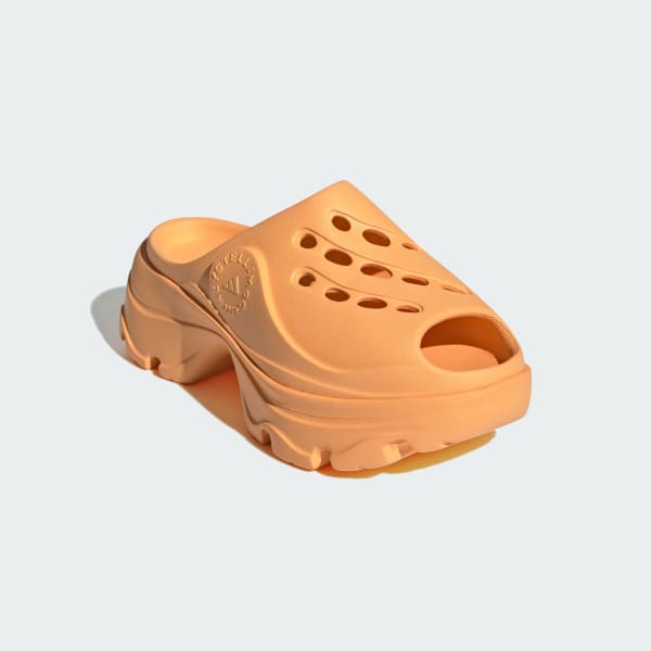 Orange adidas by Stella McCartney Clogs