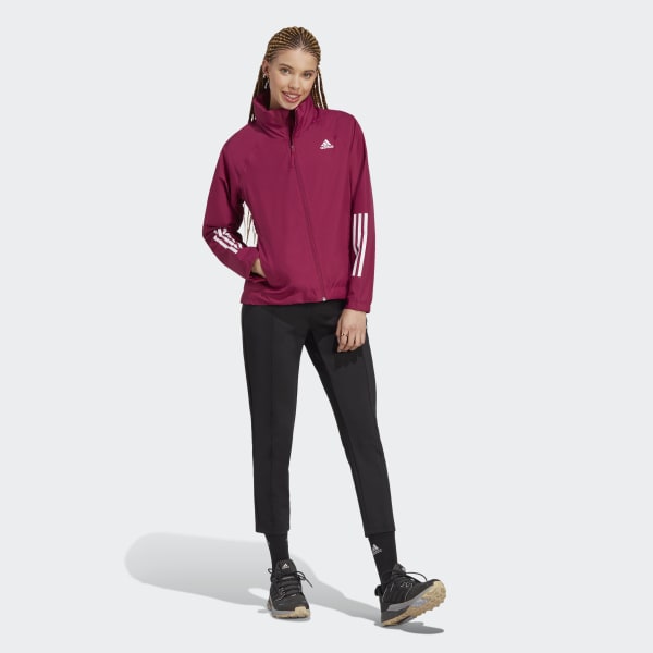 Purpurová Bunda BSC 3-Stripes RAIN.RDY